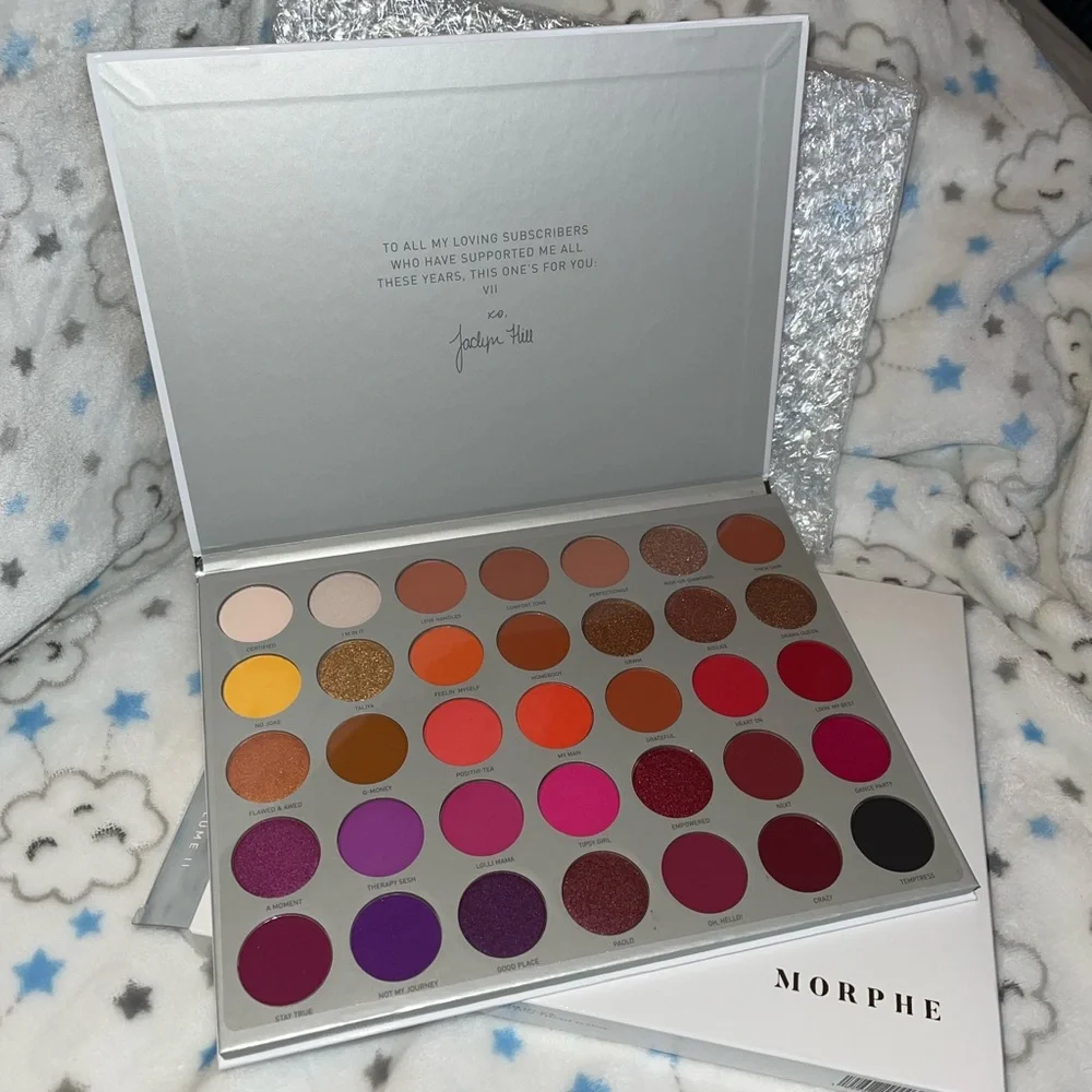 Jacklyn Hill x Morphe Eyeshadow makeup palette - Picture 3 of 4